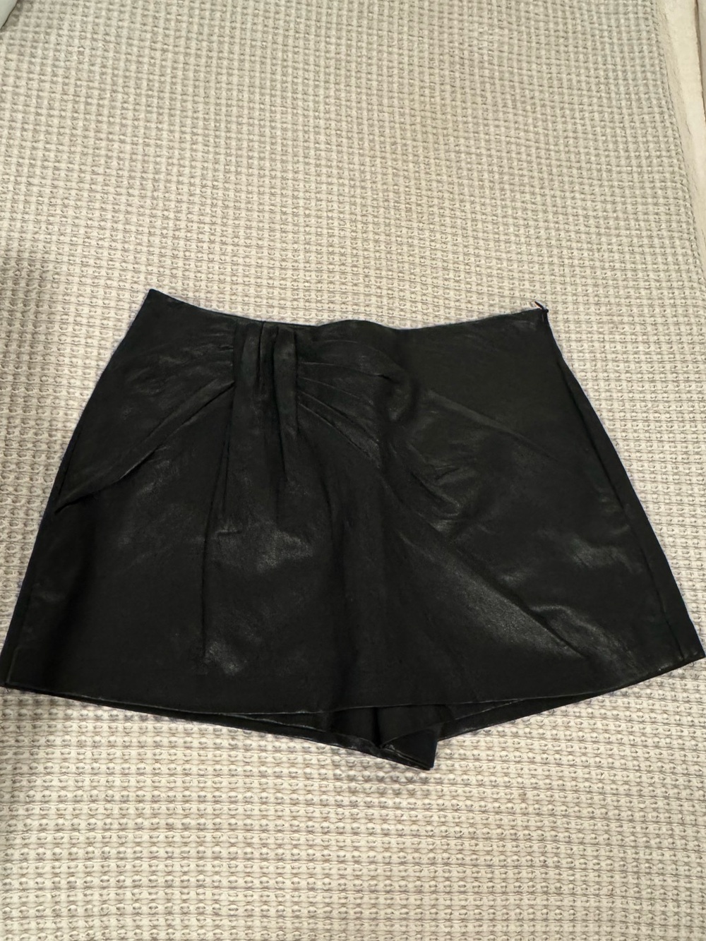 Zara faux leather skort. Size M.